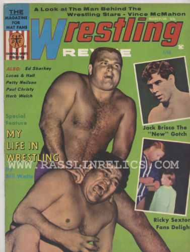 Wrestling Revue March 1969 Magazine PWcatalog