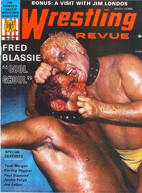 Wrestling Revue March 1971 Magazine PWcatalog