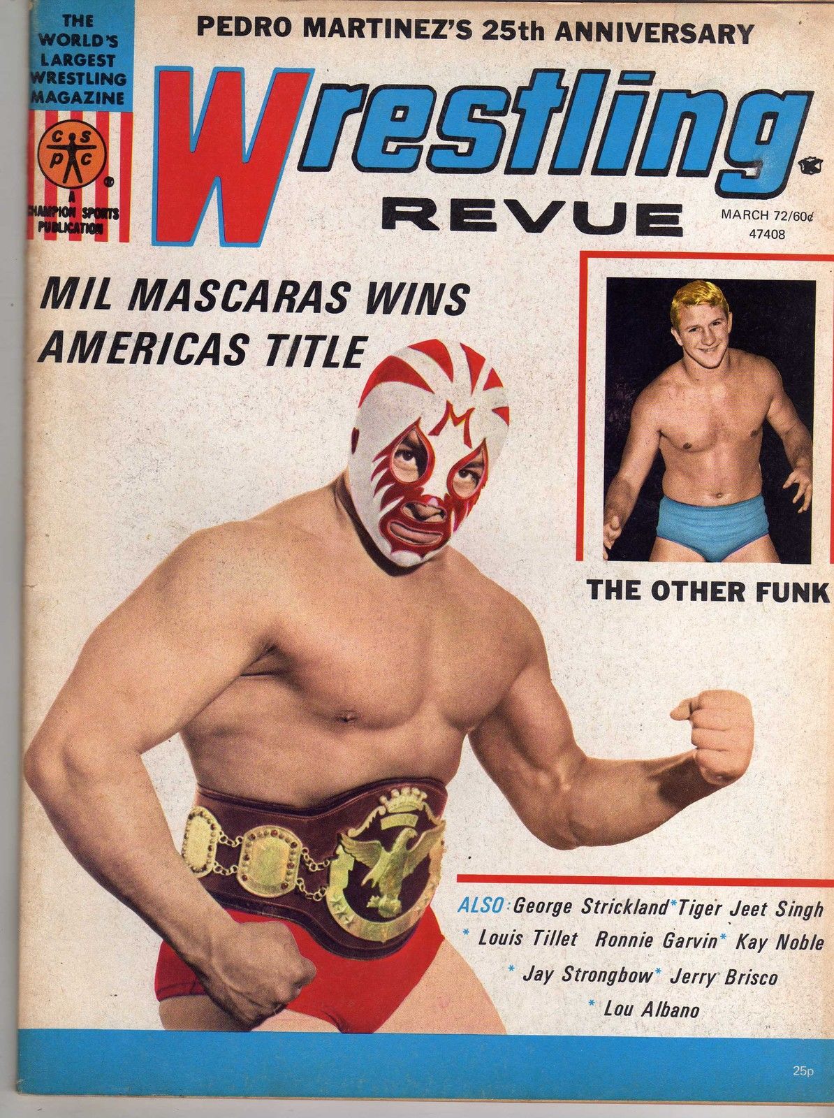 Wrestling Revue March 1972 Magazine PWcatalog