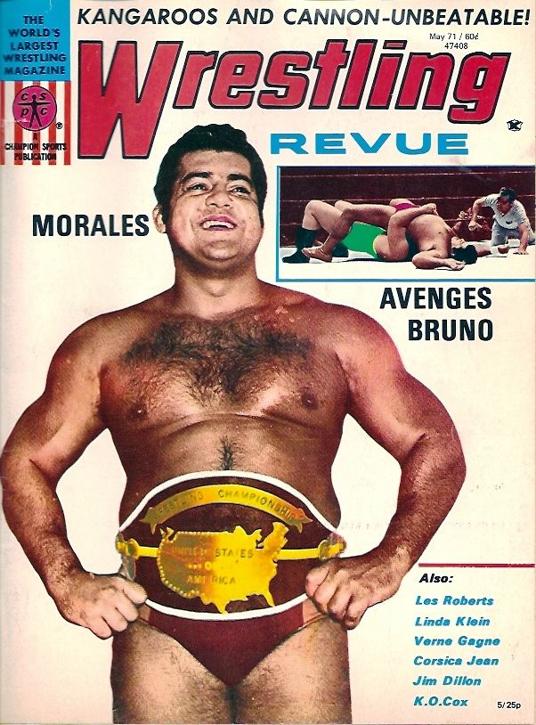 Wrestling Revue May 1971 Magazine PWcatalog