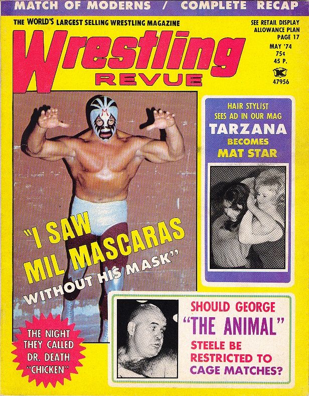 Wrestling Revue May 1974 Magazine PWcatalog