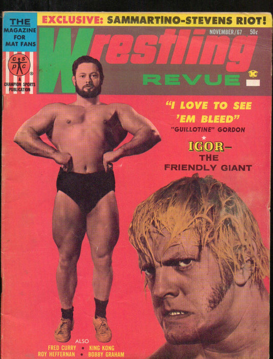 Wrestling Revue November 1967