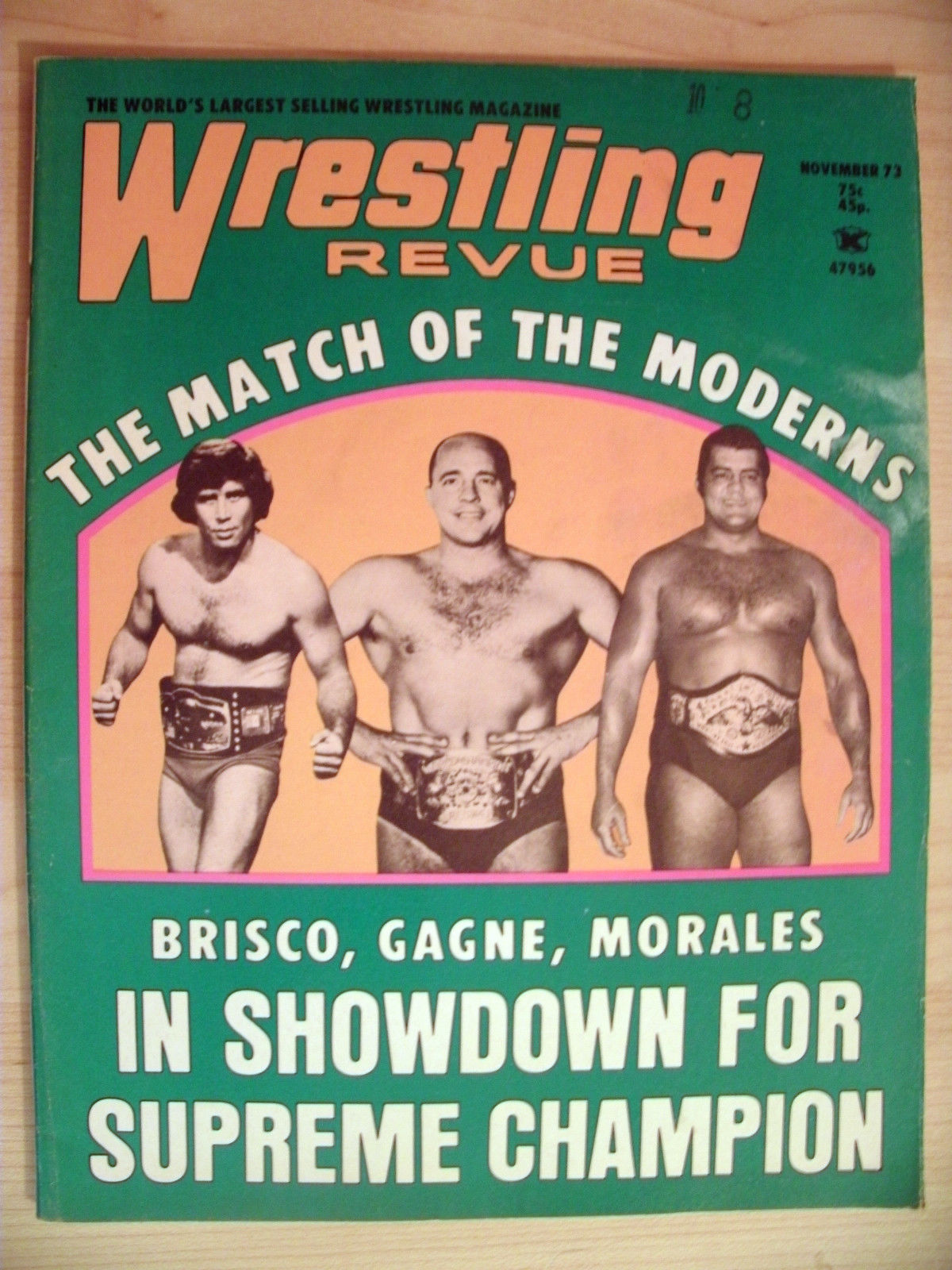 Wrestling Revue November 1973 Magazine PWcatalog