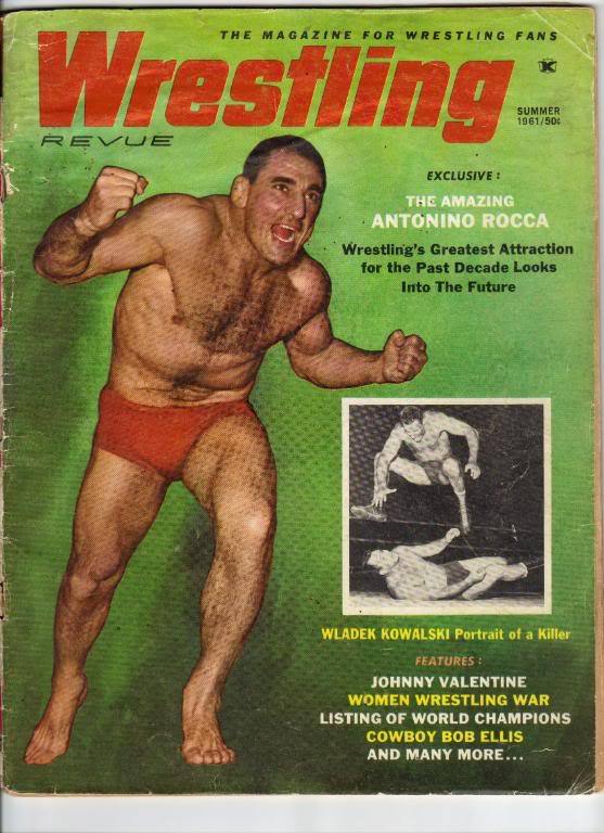 Wrestling Revue 1961 Magazine PWcatalog