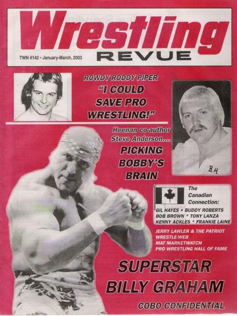 Wrestling Revue January 2003 Magazine PWcatalog