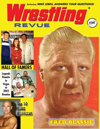 Wrestling Revue 2003 Magazine PWcatalog