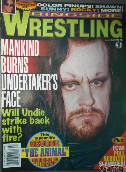 Wrestling Ringside July 1997 Magazine PWcatalog