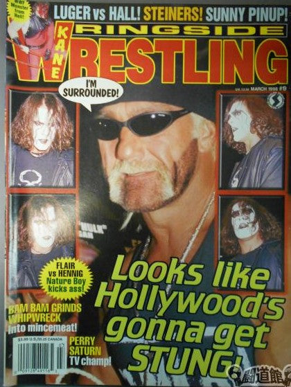 Wrestling Ringside March 1998 Magazine PWcatalog