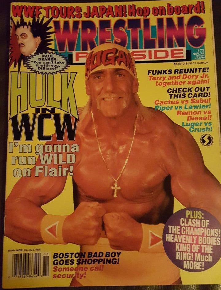 Wrestling Ringside November 1994 Magazine PWcatalog