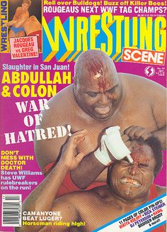 Wrestling Scene December 1987 Magazine PWcatalog