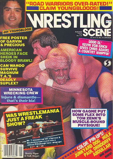 Wrestling Scene June 1985 Magazine PWcatalog