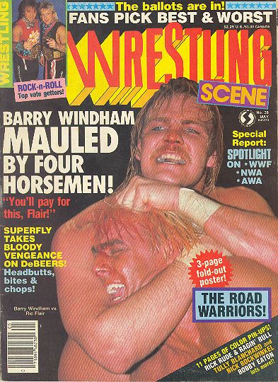 Wrestling Scene May 1987 Magazine PWcatalog