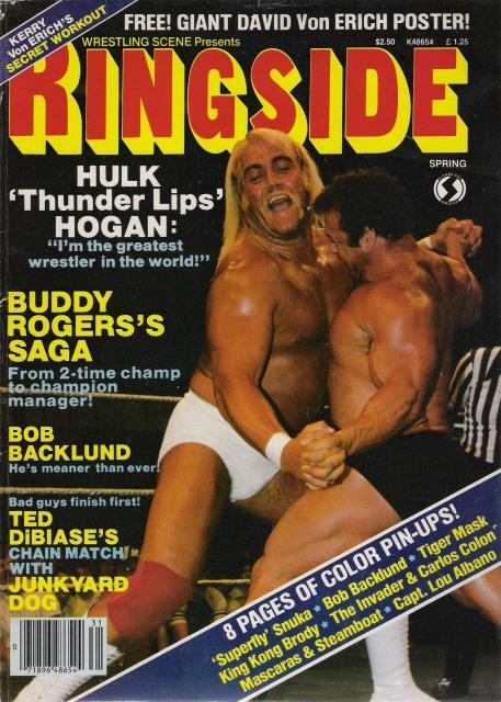 Wrestling Scene Ringside 1980 Magazine PWcatalog