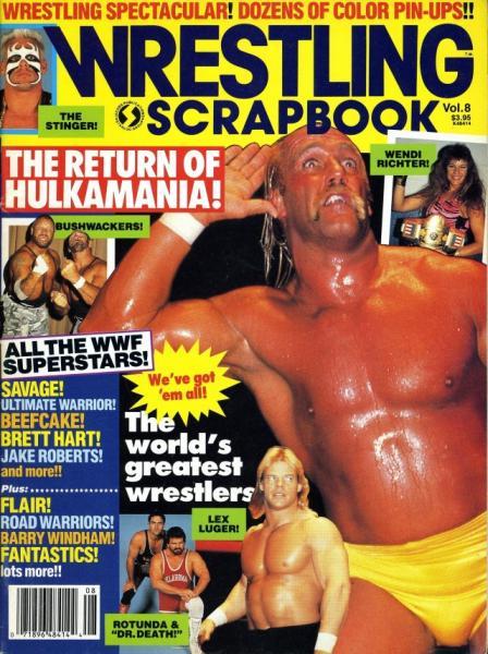 Wrestling Scrapbook 1989 Magazine PWcatalog
