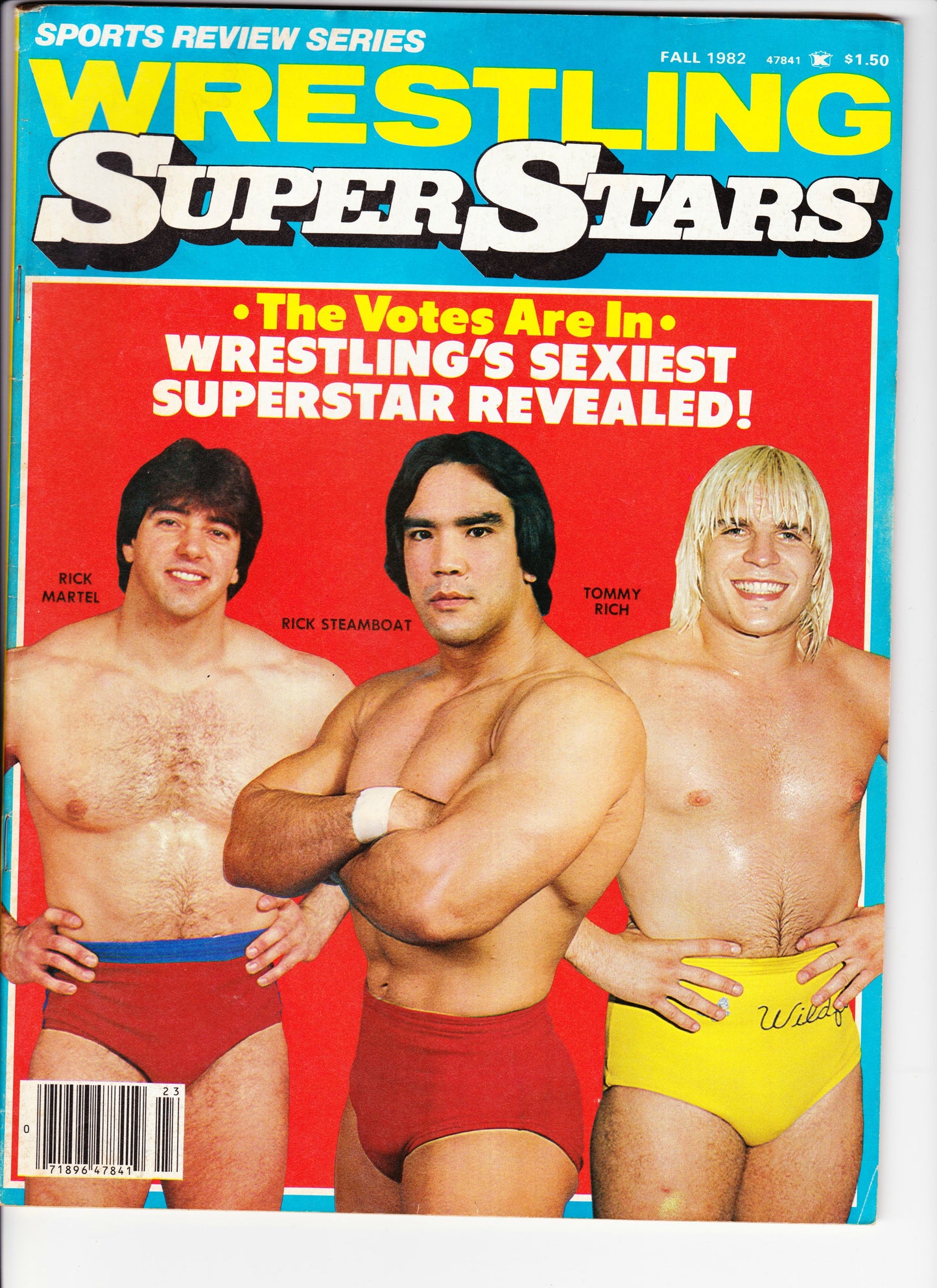 Wrestling SuperStars Fall 1982 Magazine PWcatalog