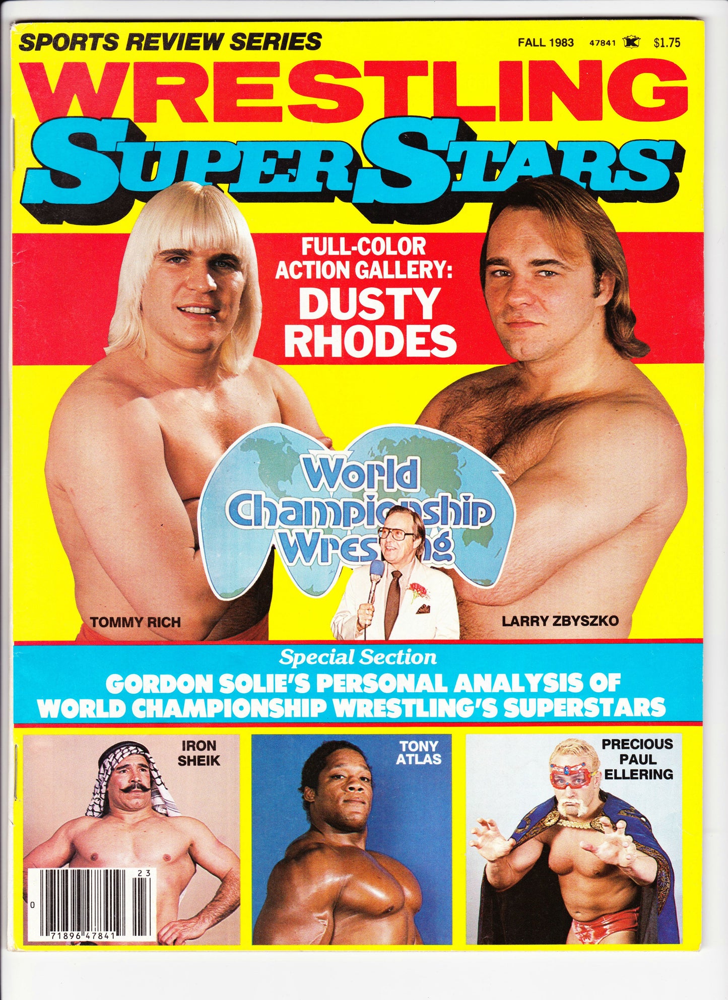 Wrestling SuperStars Fall 1983 Magazine PWcatalog