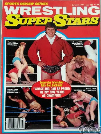 Wrestling SuperStars Summer 1983 Magazine PWcatalog
