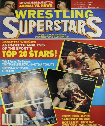 Wrestling SuperStars Summer 1989 Magazine PWcatalog