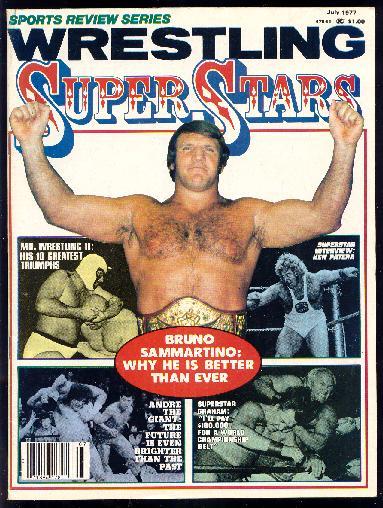 Wrestling Superstars July 1977 Magazine PWcatalog