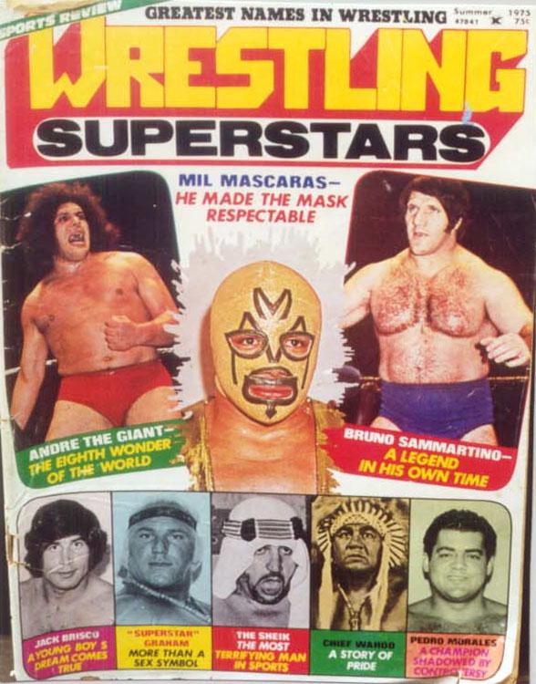 Wrestling Superstars 1977 Magazine PWcatalog