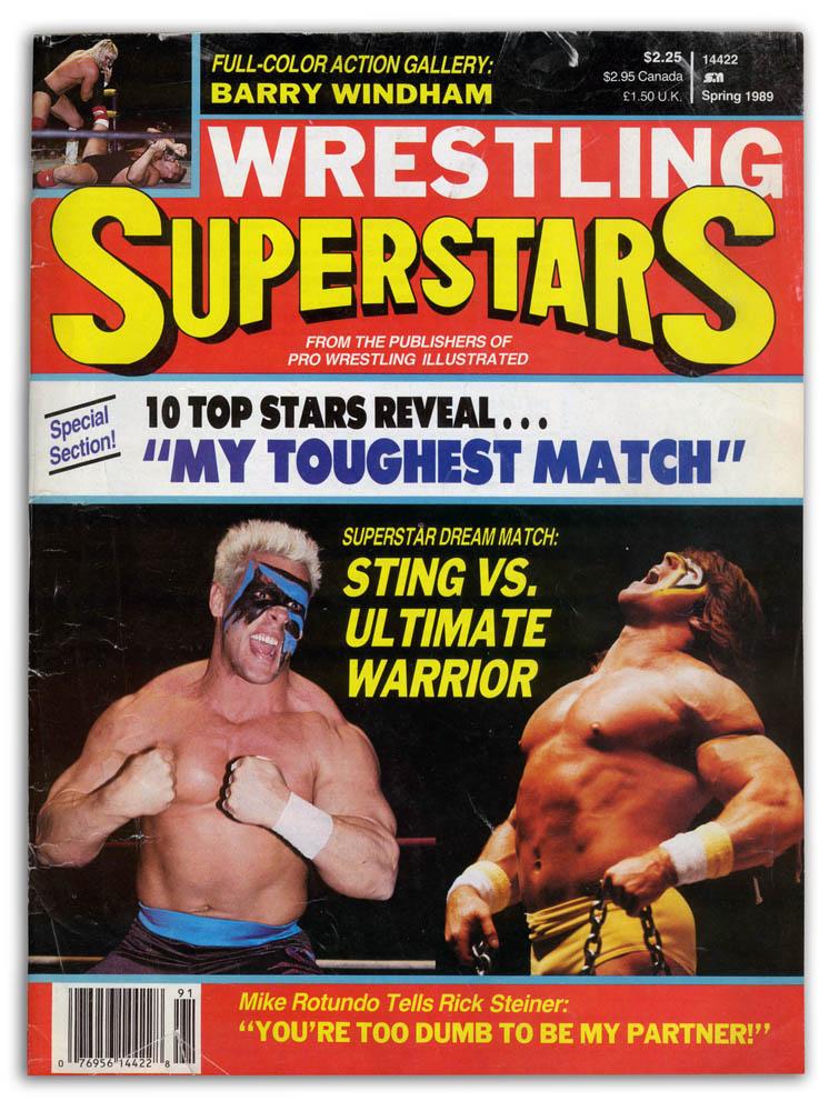 Wrestling Superstars 1989 Magazine PWcatalog