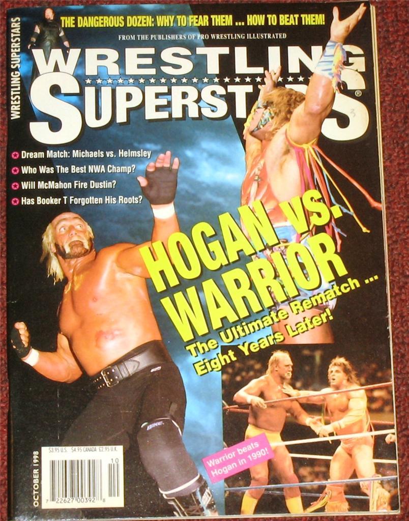 Wrestling Superstars October 1998 Magazine PWcatalog
