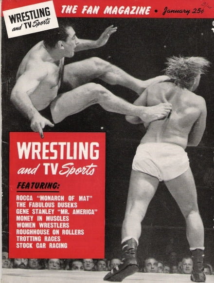 Wrestling & TV Sports January 1950 Magazine PWcatalog