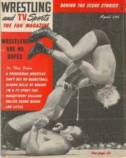 Wrestling & TV Sports April 1951 Magazine PWcatalog