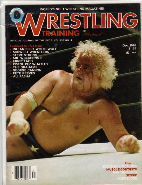 Wrestling Training December 1976 Magazine PWcatalog