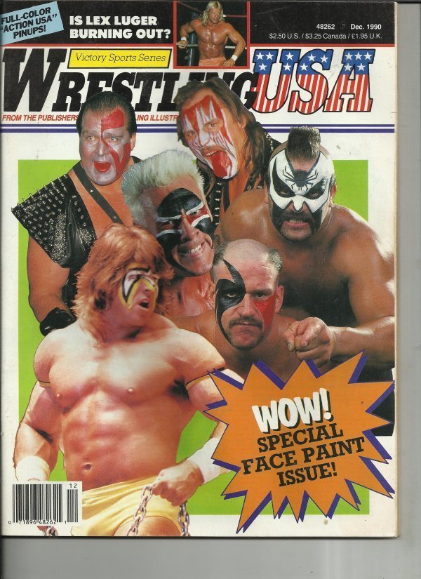 Wrestling USA December 1990 Magazine PWcatalog