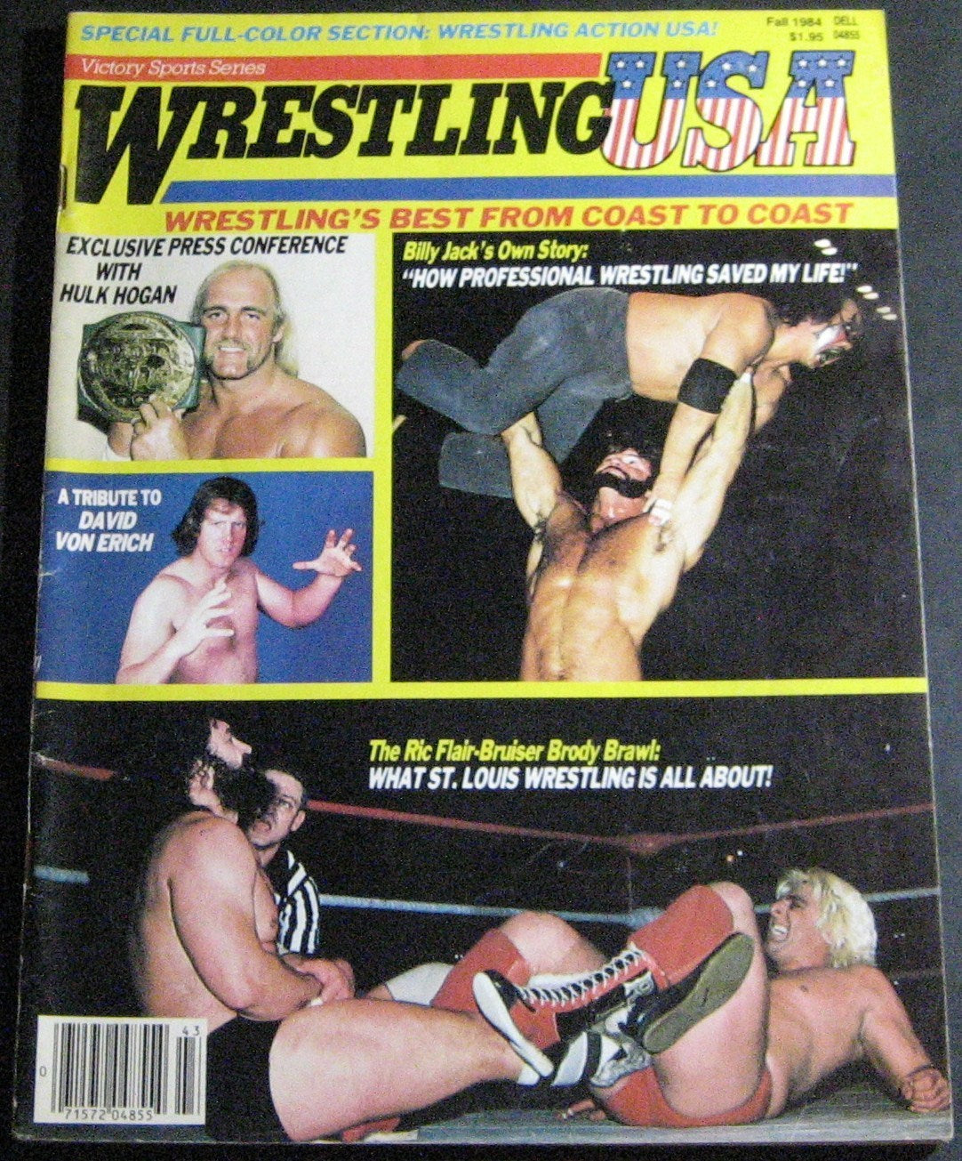 Wrestling USA Fall 1984 Magazine PWcatalog