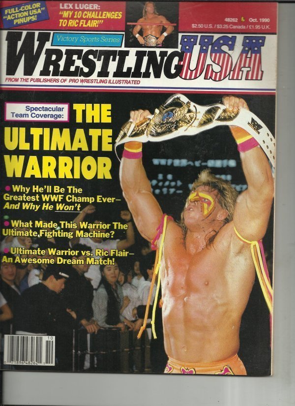 Wrestling USA October 1990 Magazine PWcatalog