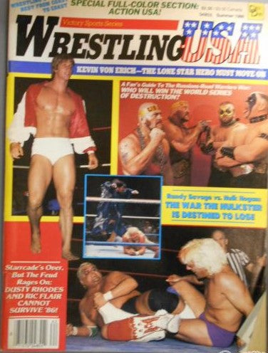 Wrestling USA Summer 1986 Magazine PWcatalog