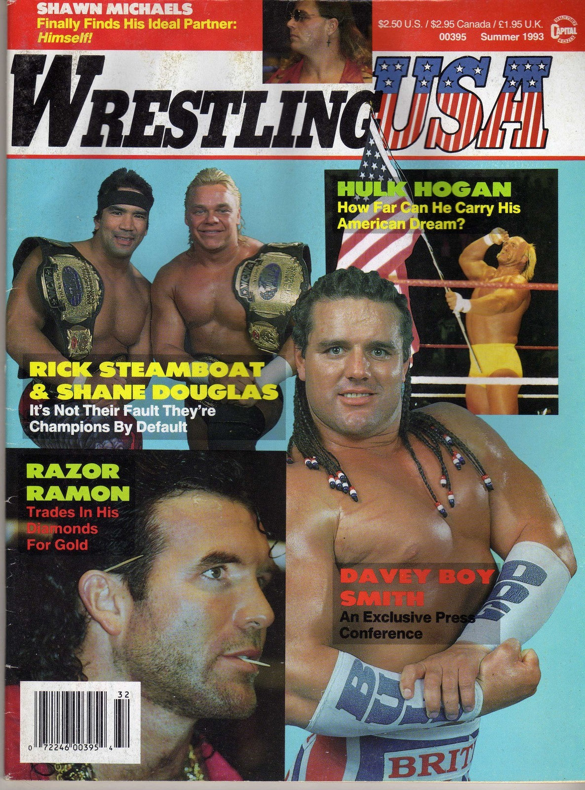 Wrestling USA Summer 1993 Magazine PWcatalog