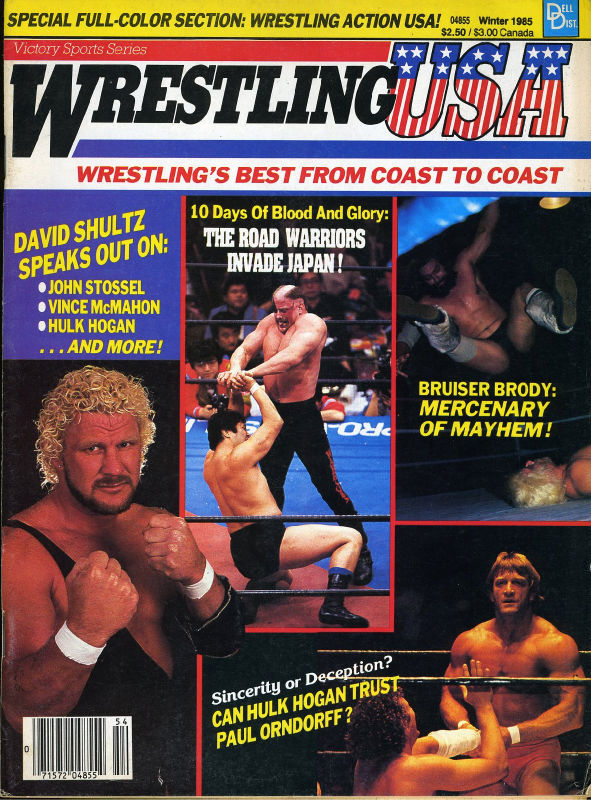Wrestling USA Winter 1985 Magazine PWcatalog