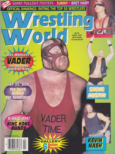 Wrestling World April 1997 Magazine PWcatalog
