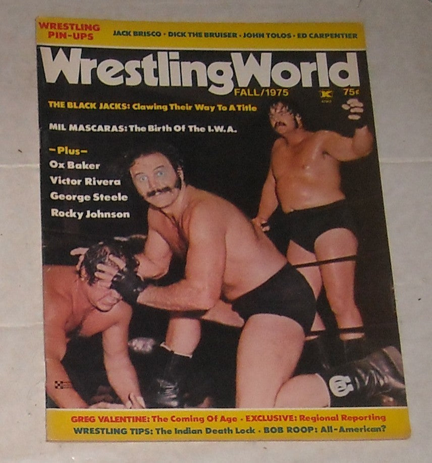 Wrestling World Fall 1975 Magazine PWcatalog