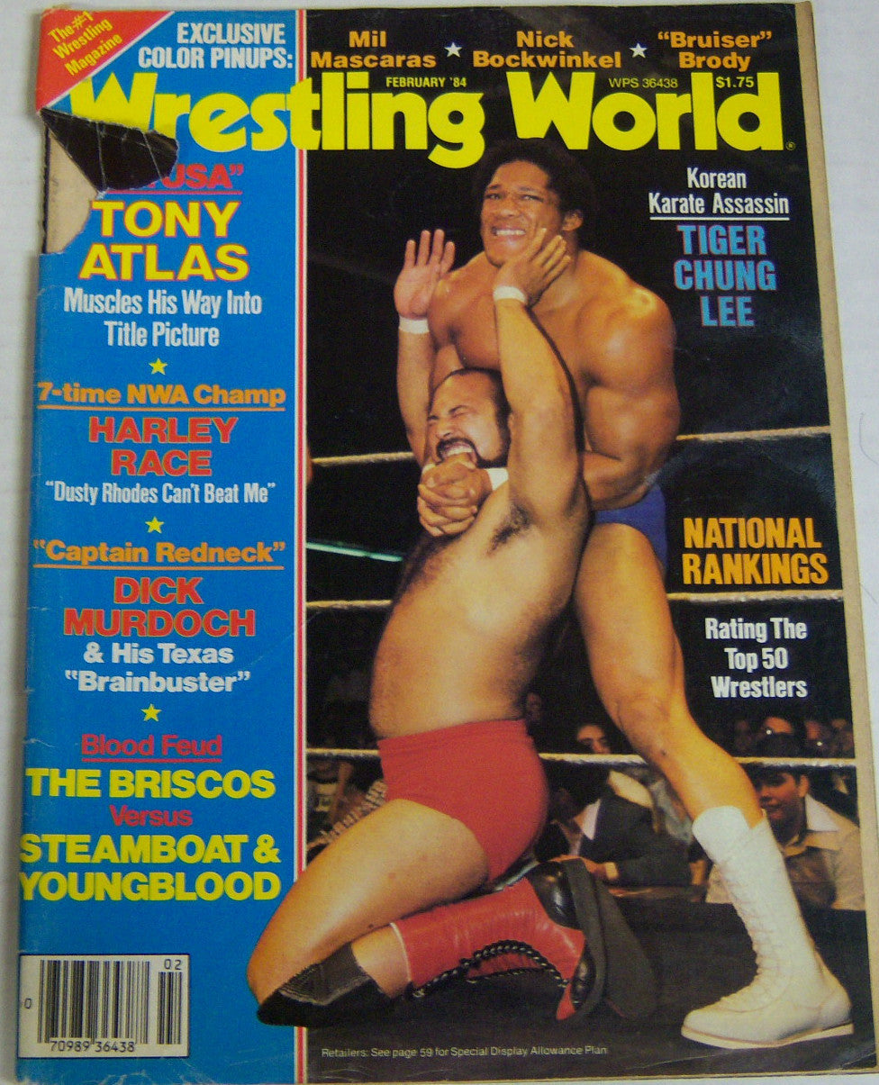 Wrestling World February 1984 Magazine PWcatalog