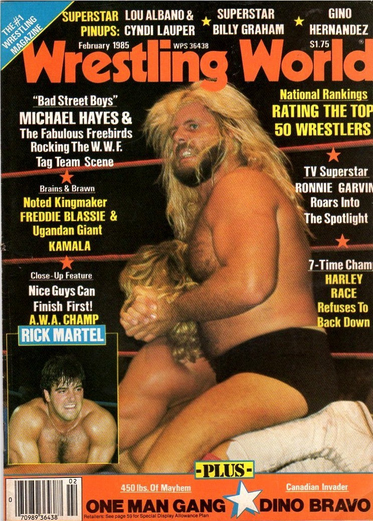 Wrestling World February 1985 Magazine PWcatalog