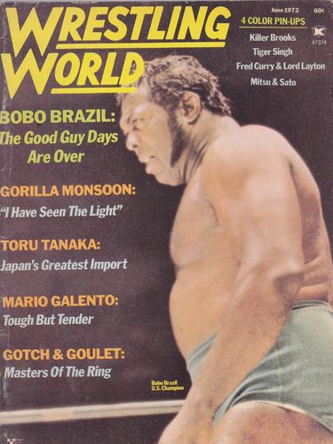 Wrestling World June 1972 Magazine PWcatalog
