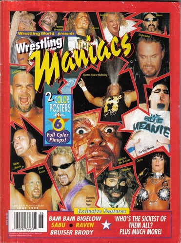 Wrestling World June 1999 Magazine PWcatalog