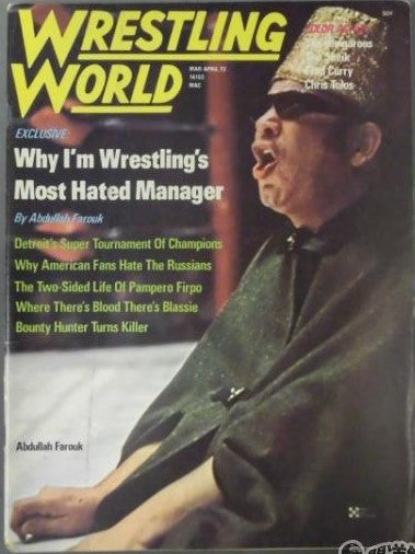 Wrestling World March April 1972 Magazine PWcatalog