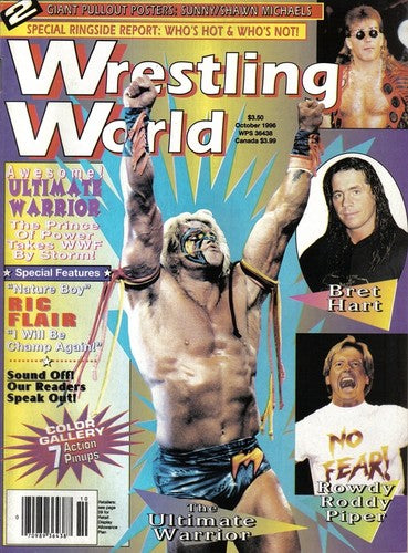 Wrestling World October 1996 Magazine PWcatalog