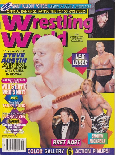 Wrestling World October 1997 Magazine PWcatalog