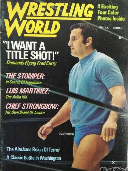 Wrestling World Winter 1971 Magazine PWcatalog