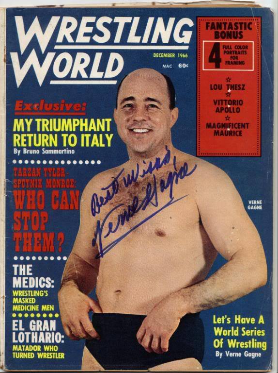Wrestling World December 1966 Magazine PWcatalog