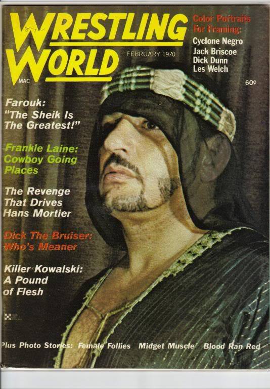 Wrestling World February 1970 Magazine PWcatalog