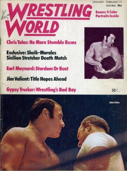 Wrestling World January 1972 Magazine PWcatalog