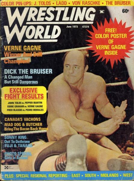 Wrestling World June 1973 Magazine PWcatalog