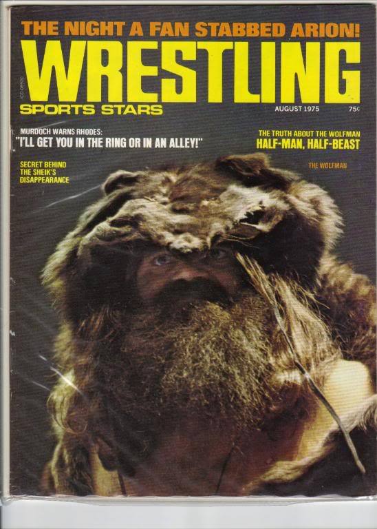 Wrestling World August 1975 Magazine PWcatalog